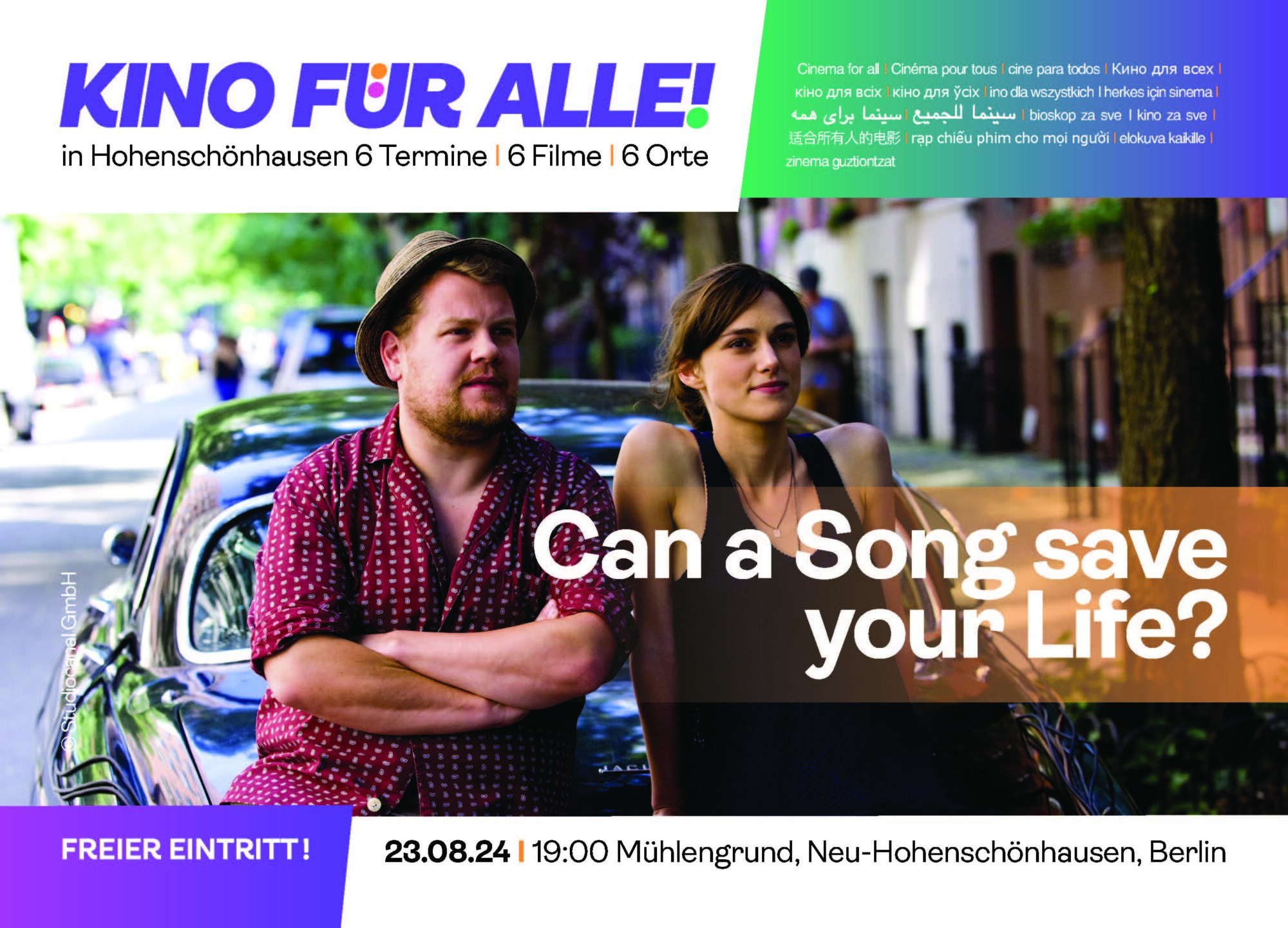 Abgebildet ist ein Poster für die Veranstaltung 